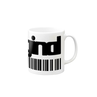 黒ロゴパー Mug