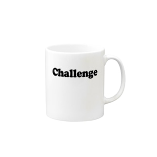 challenge　ロゴ Mug