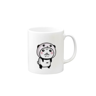 パンダinぱんだ(前歯) Mug