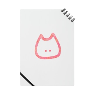 ねこさん。（水彩pink） Notebook