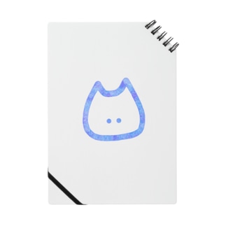 ねこさん。（水彩blue） Notebook