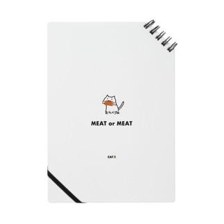 CAT X MEAT Notebook