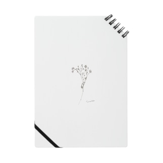 線画かすみ草 Logo Notes By Rilybii Suzuri 線画かすみ草 Logo Notes By Rilybii Suzuri