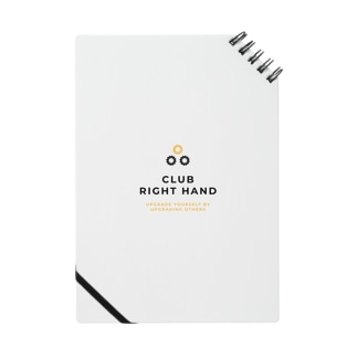 Club Right Handのアイテムたち Notebook