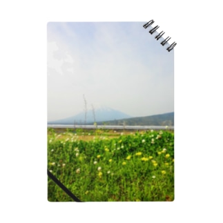 富士山と新幹線ノート Notebook