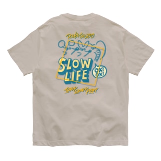 SLOW LIFE オーガニックコットンTシャツ