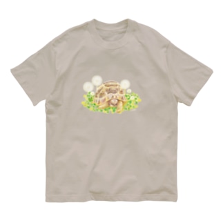 うたたね　ギリシャリクガメ Organic Cotton T-Shirt
