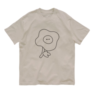 真夜中のポピー（ライン） Organic Cotton T-Shirt