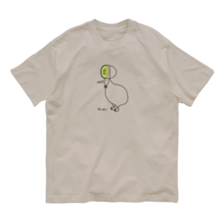 キウイとキーウィ Organic Cotton T-Shirt