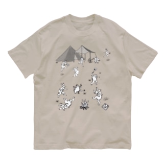 野営(キャンプ) Organic Cotton T-Shirt