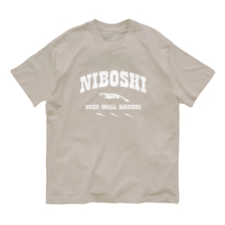 にぼし カレッジロゴ Organic Cotton T-Shirt