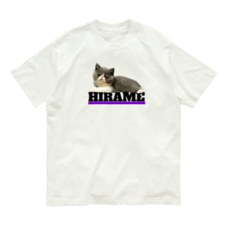 HIRAMEおすわり Organic Cotton T-Shirt