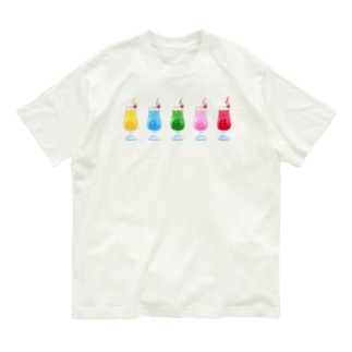 カラフルクリームソーダ Organic Cotton T-Shirt