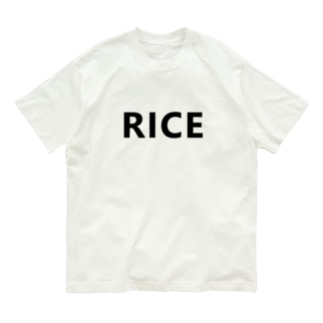 ライス Organic Cotton T-Shirt