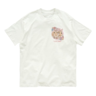 4：I LOVE RABBIT(ネザーランドドワーフ) Organic Cotton T-Shirt