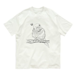 ウロコインコのスケッチ グッズ Organic Cotton T-Shirt