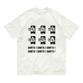 DARTS！DARTS！DARTS！ドット黒 Organic Cotton T-Shirt