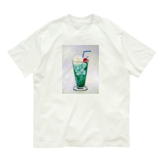 メロンクリームソーダ Organic Cotton T-Shirt