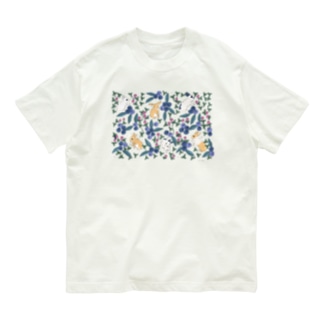 ぶるぶるブルーベリー Organic Cotton T-Shirt