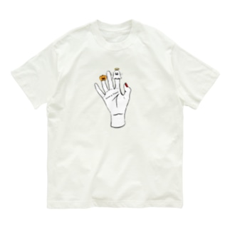 Finger puppets(ネイル) Organic Cotton T-Shirt