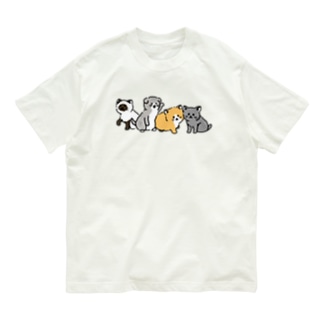 子猫集合　文字無しver Organic Cotton T-Shirt