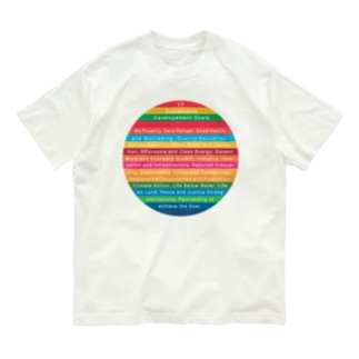 SDGs - 17 Sustainable Development Goals - english ver. - Organic Cotton T-Shirt