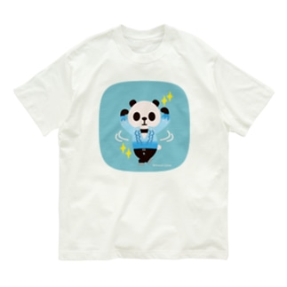 フィギュアスケートパンダ Organic Cotton T-Shirt
