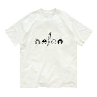 nëlcö ロゴ（黒） Organic Cotton T-Shirt