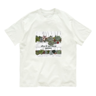 Olive&SucculentGarden公式グッズ Organic Cotton T-Shirt