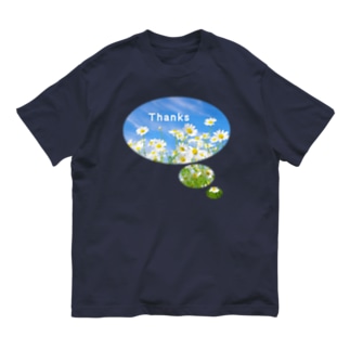 Thanks 陽だまり Organic Cotton T-Shirt