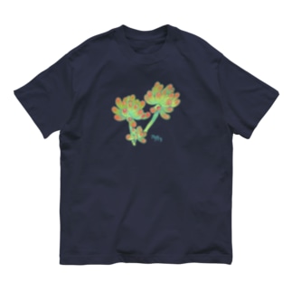 多肉植物・乙女心 Organic Cotton T-Shirt