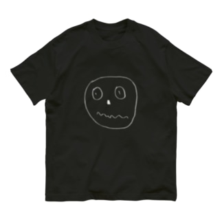 怖がりのマルちゃん Organic Cotton T-Shirt