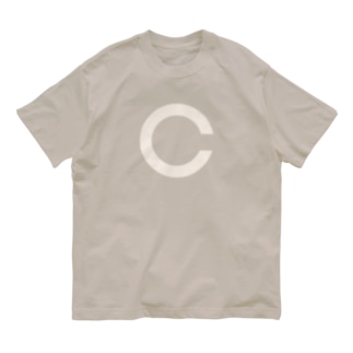 CLOMO IMAGE DESIGN B type (Milky Gray) Organic Cotton T-Shirt
