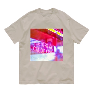 APPLE NEON マシカク Organic Cotton T-Shirt