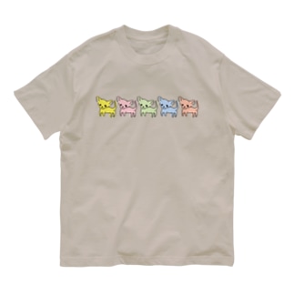 ゆるチワワ（カラフル） Organic Cotton T-Shirt