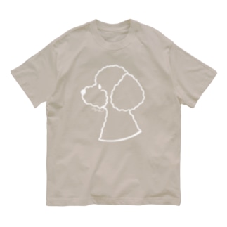 トイプードル〈白線〉 Organic Cotton T-Shirt