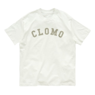 CLOMO COLLAGE A type (Natural) Organic Cotton T-Shirt
