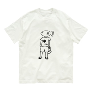 おさかなくん Organic Cotton T-Shirt