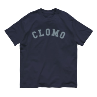 CLOMO COLLAGE A type (Navy) Organic Cotton T-Shirt