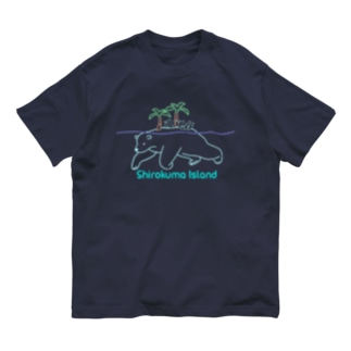 シロクマ島 Organic Cotton T-Shirt