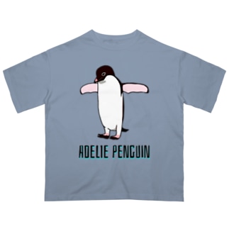 アデリーペンギン3号　(英語バージョン) Oversized T-Shirt
