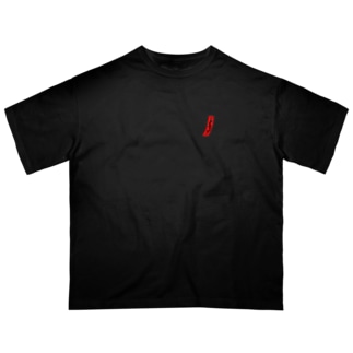 サイン会🎋赤短冊 Oversized T-Shirt
