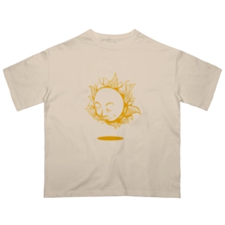 太陽さん　きいろ Oversized T-Shirt