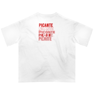 Picante rojo Oversized T-Shirt