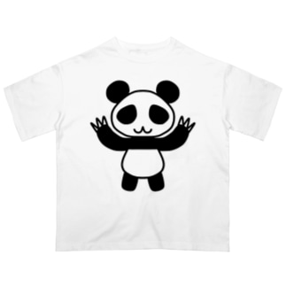 ガオー！パンダ Oversized T-Shirt