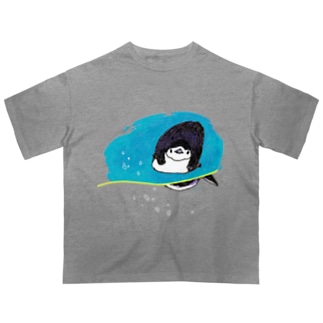 ペンギンの水槽 Oversized T-Shirt