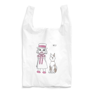 犬と女の子 Reusable Bag