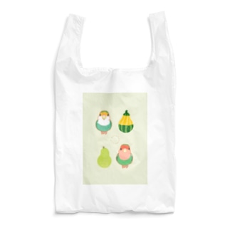 コザクラと梨とかぼちゃ Reusable Bag