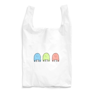 エコバッグおばけトリオ Reusable Bag