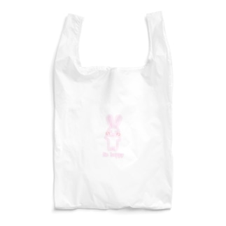 ネオン✘ウサギ　ホワイト Reusable Bag